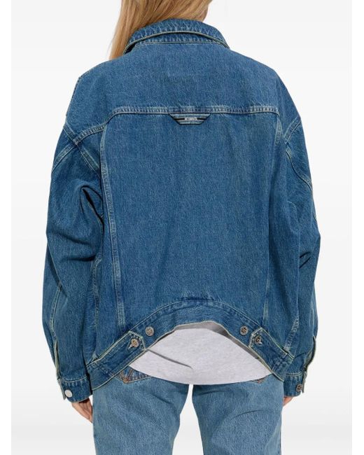 Vetements フラップポケット デニムジャケット Blue