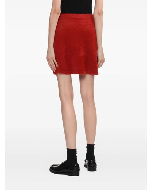 Helmut Lang Textured Mini Skirt