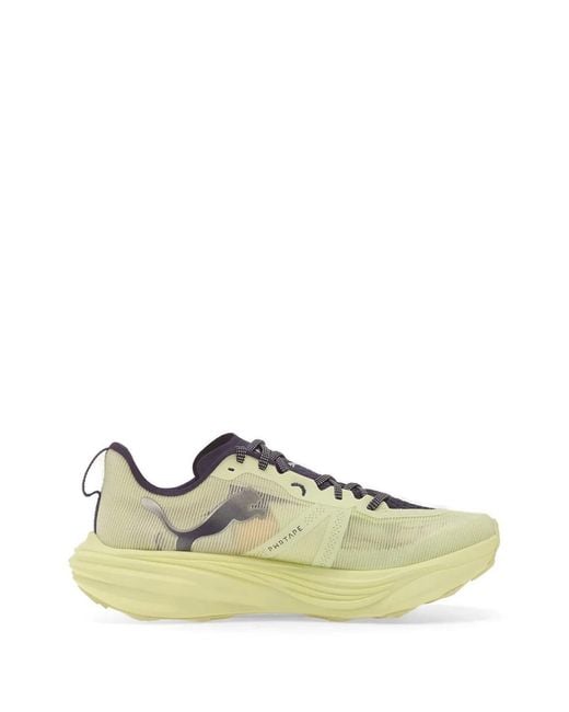 PUMA Green Deviate Nitroelite Trail Wn Logo Sneakers
