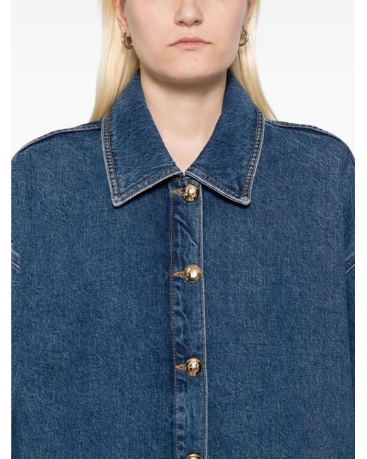 Veste Luca En Jean Anine Bing en coloris Blue