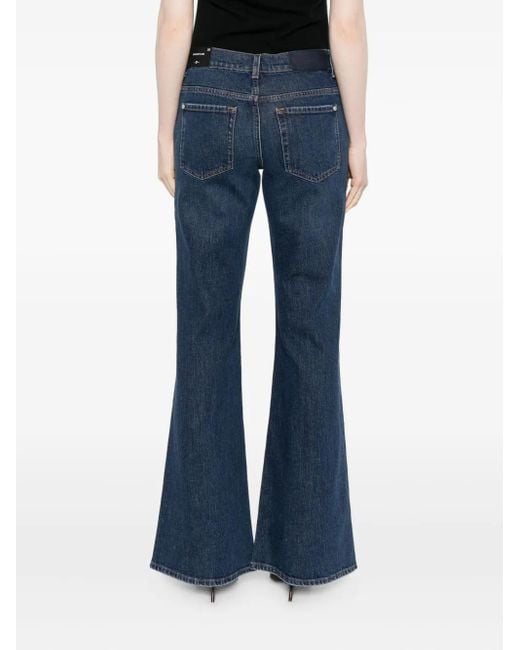 Vaqueros Spencer acampanados 7 For All Mankind de color Blue