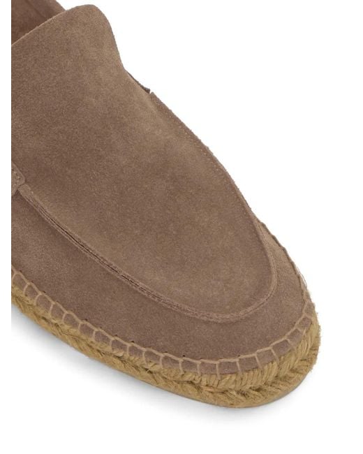 Castaner Brown Nino Suede Espadrilles for men
