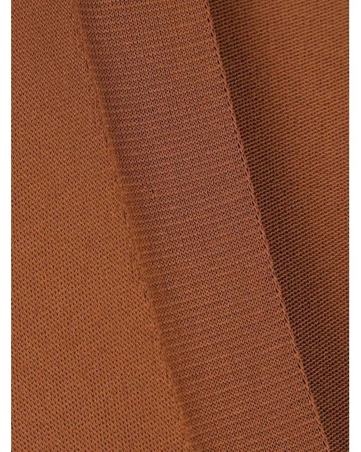 Altuzarra Brown Button-Up Sleeveless Maxi Dress