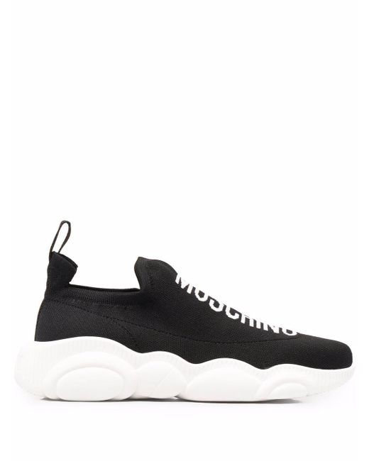 moschino teddy trainers womens
