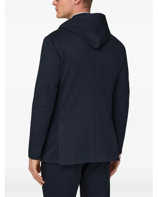 Boggi Blue Madison Sweatshirt Jacket for men