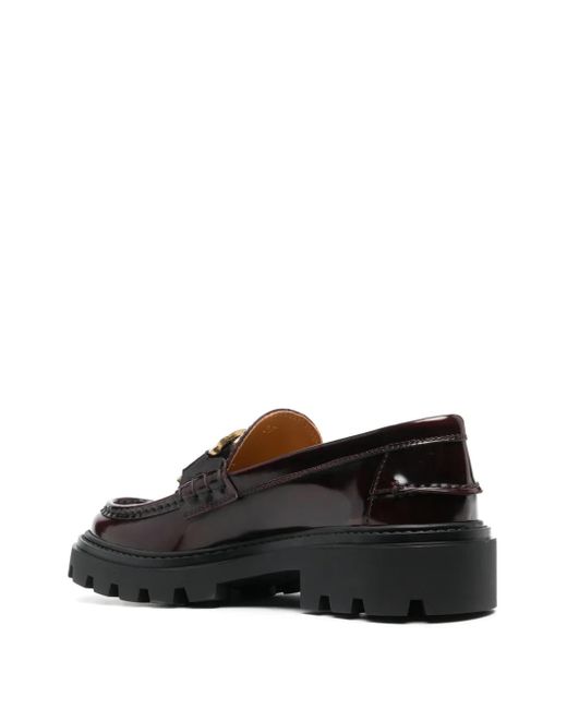 Tod's Black Flat Shoes