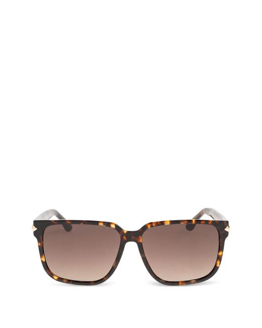 Isabel Marant Pink Tortoiseshell-Effect Square-Frame Sunglasses