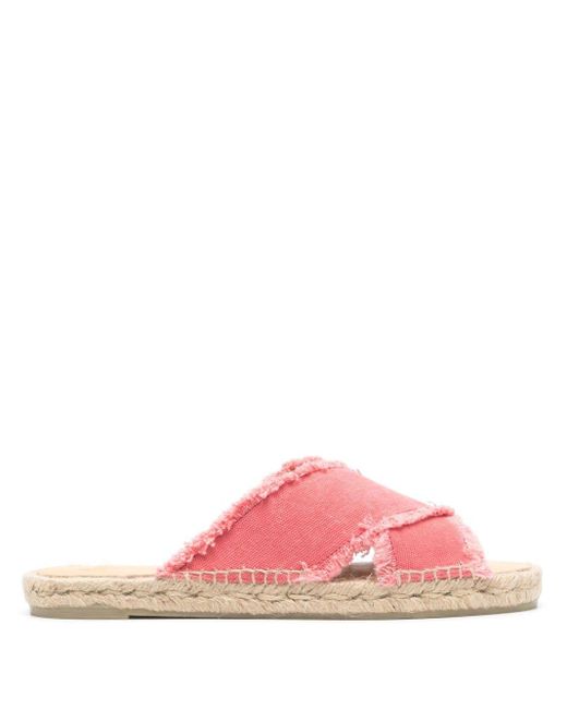 Castaner Pink Espadrilles aus Canvas