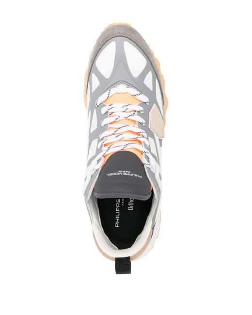 Philippe Model Blue Rocx Suede Sneakers for men