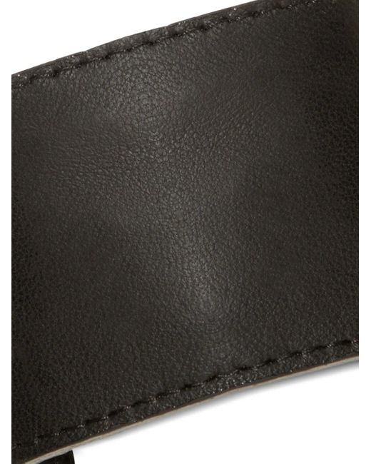 Jennifer Behr Black Leather Hair Accessory