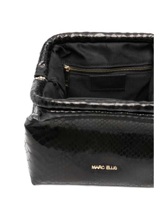 Marc Ellis Black Arlena M Py Shoulder Bag