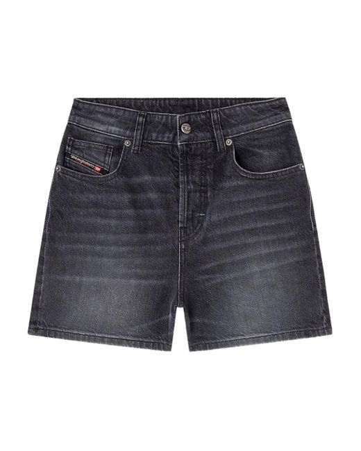 ショートパンツ DE-JIRO SHORTS DE-JIRO Denim shorts｜ブラック｜ウィメンズ｜DIESEL