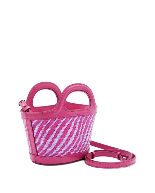 Marni Pink Cassis Tote Bag