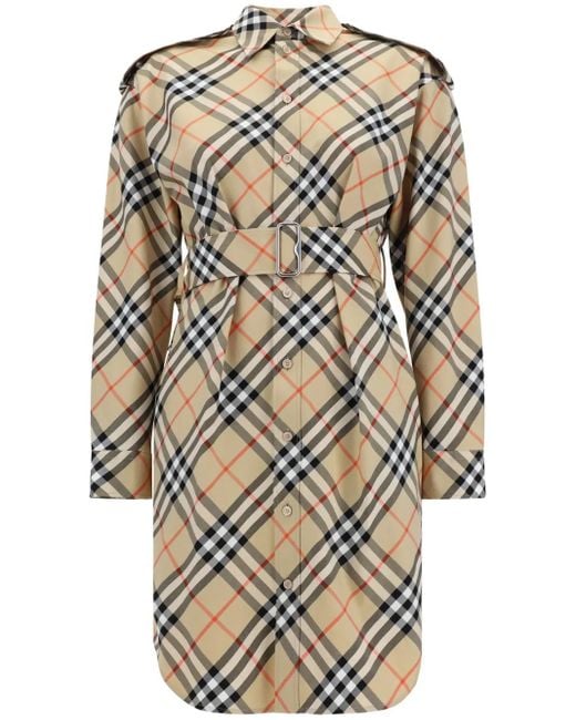 Burberry Natural Dresses
