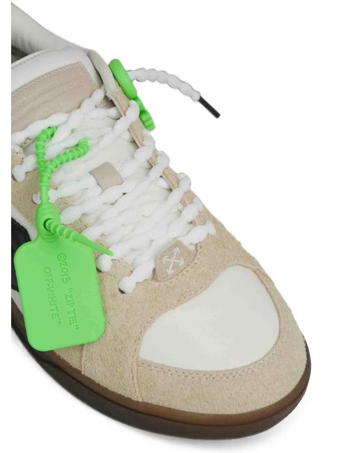 Off-White c/o Virgil Abloh Green Arrows-Patch Sneakers for men