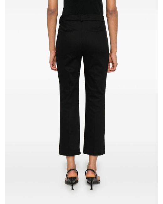 Sportmax Black Etna Cropped Trousers