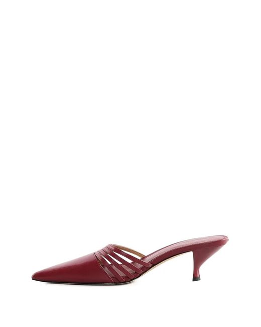 Michael Kors Pink Haisley Strappy Pointed Mules