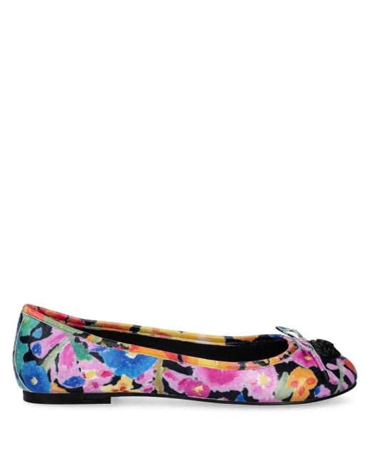 Kurt Geiger Eagle Ballerina's in het White