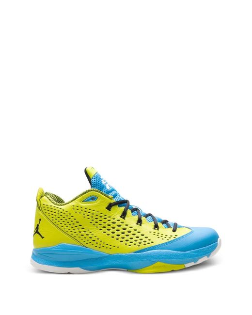 Nike Blue Cp3.Vii Perforated Sneakers for men