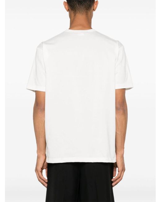 Junya Watanabe White Round-neck T-shirt for men