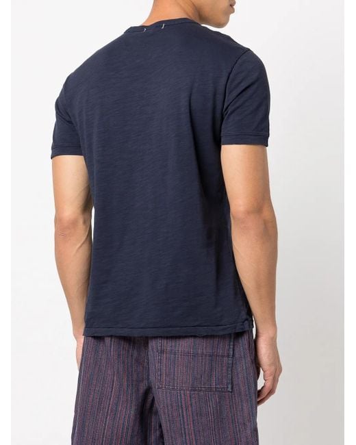 メンズ Alex Mill Slub Tシャツ Blue