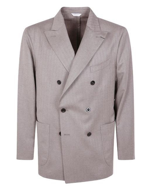 Boglioli Gray Jacket for men