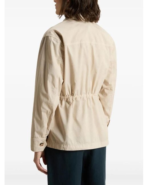 Woolrich Natural Cotton Shirt Jacket