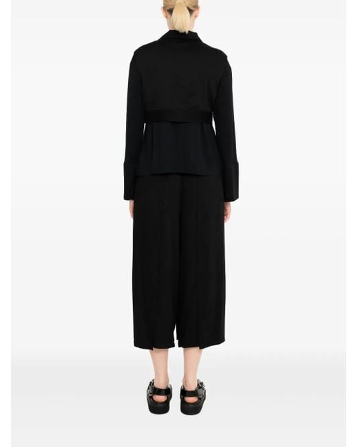 UMA | Raquel Davidowicz Black Jacke mit asymmetrischem Saum