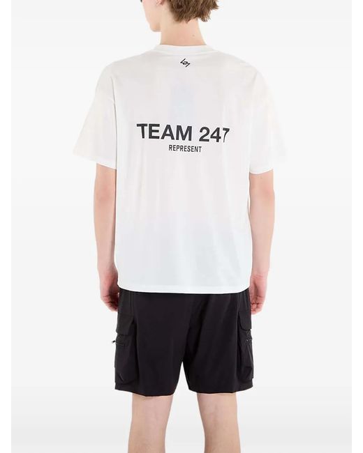 Represent White Short-Sleeves T-Shirt