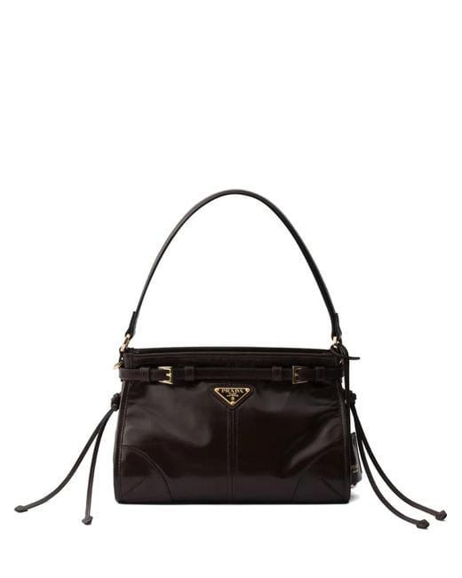 Prada Black Bonnie Leather Handbag