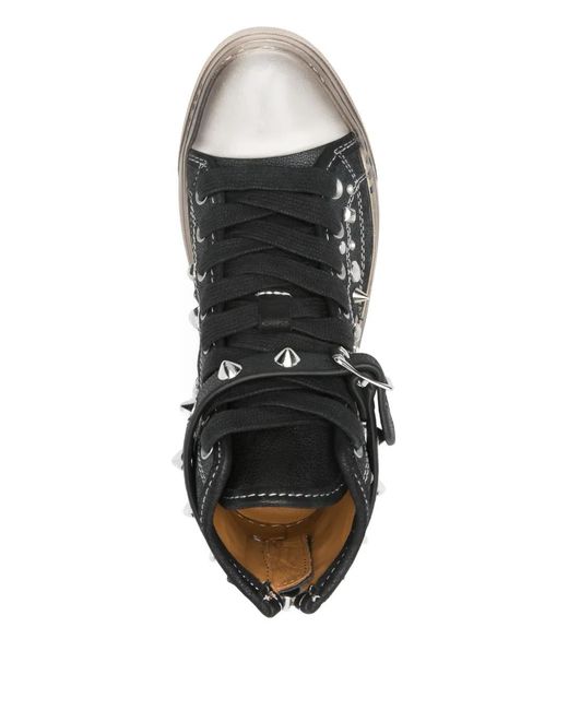 R13 Black Kurt Sneakers