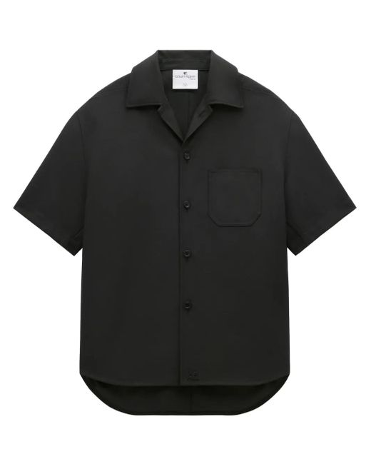 Courreges Black Skater Retro Shirt for men