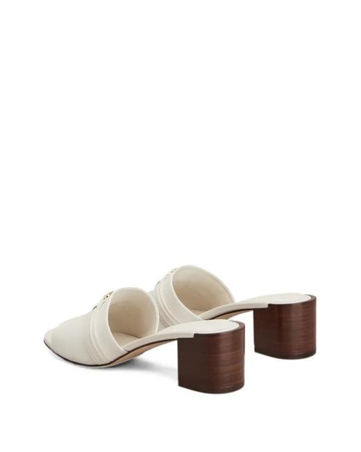 Tod's White Sandals