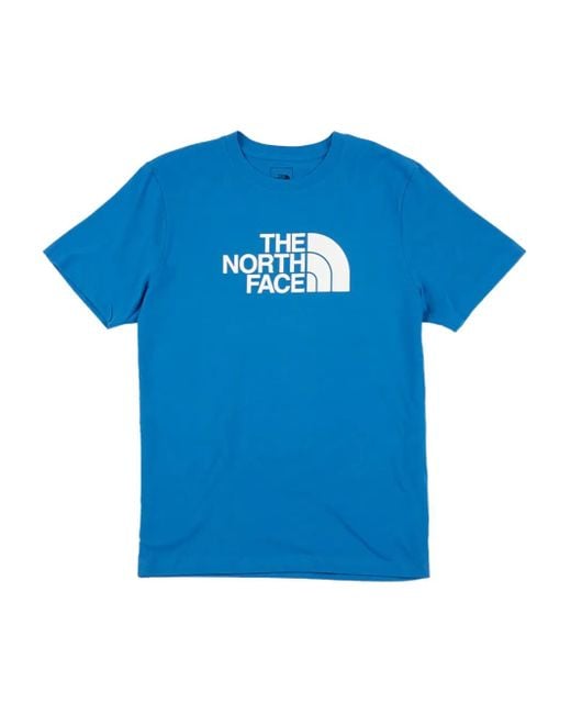 メンズ The North Face Evolution Half Dome Tシャツ Blue
