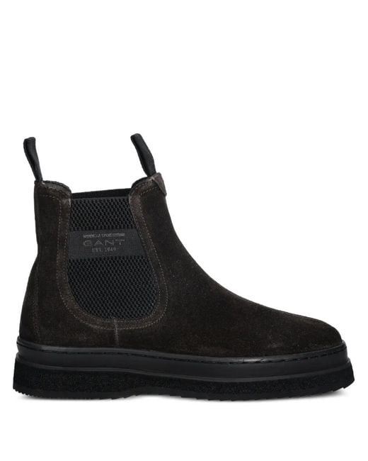 Gant Black Blistown Pull-Tab Boots for men