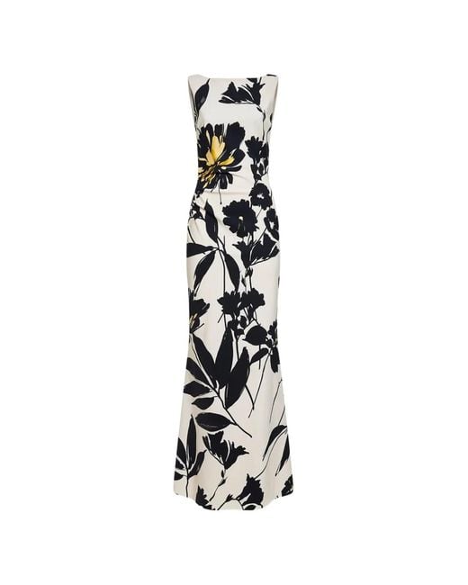 La Petite Robe Di Chiara Boni White Floral-Print Dress