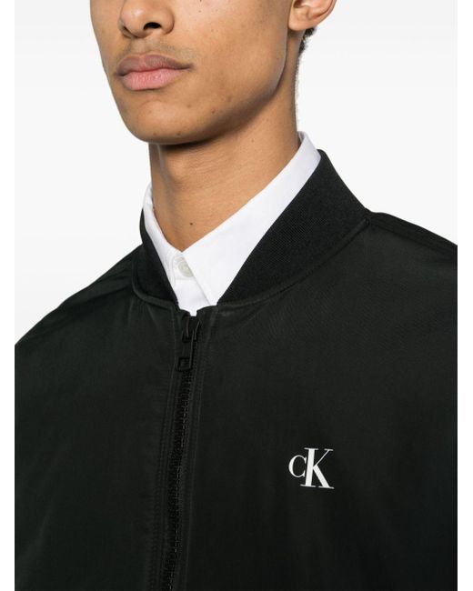 メンズ Calvin Klein パデッドジャケット Black