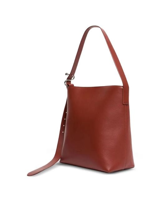 Max Mara White Leather Shoulder Bag