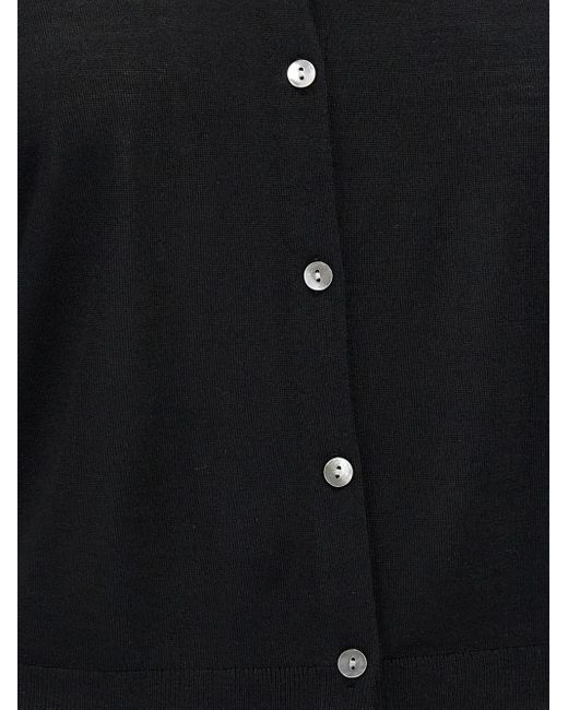 Theory Crop Cardi S' カーディガン Black