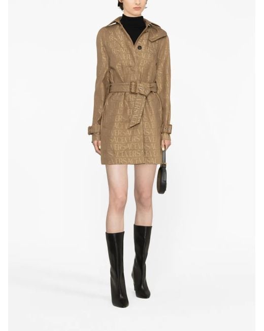 Versace Trenchcoat in het Natural