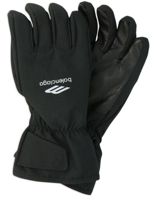 Balenciaga Black Gl Ski Gloves