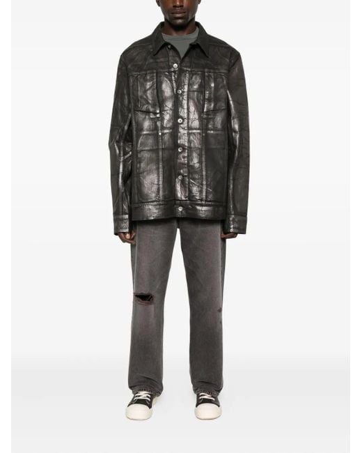 Rick Owens Black Jackets for men