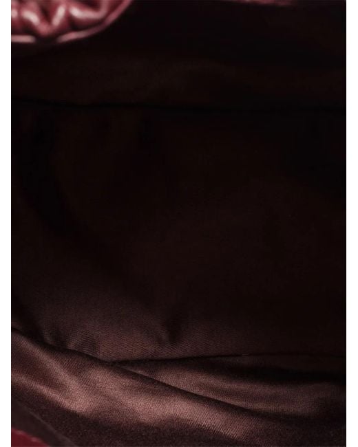 Miu Miu Red Matelassé Nappa Leather Pouch