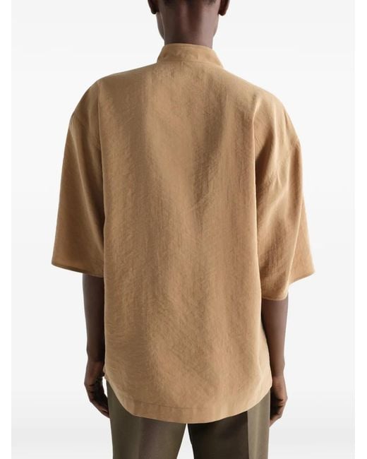 Lemaire Natural Soft Collar Top