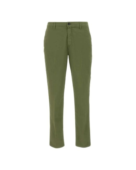 Peuterey Green Hoy Trousers for men
