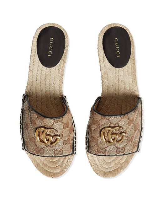 gucci monogram espadrilles