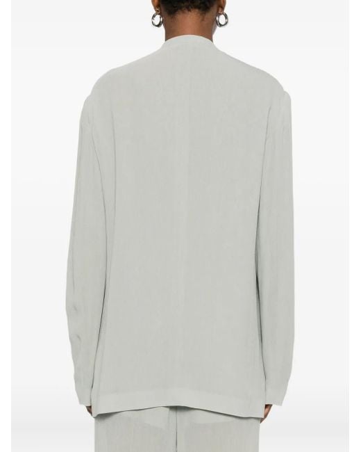 Chaqueta con botones Alberta Ferretti de color Gray