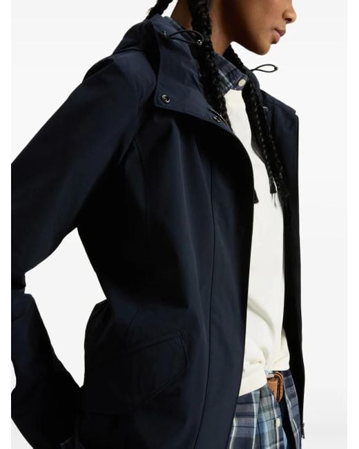 Woolrich Getailleerde Parka in het Blue