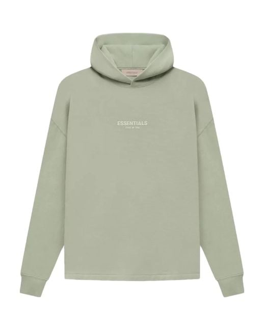 Fear Of God Green Essentials Hoodie for men