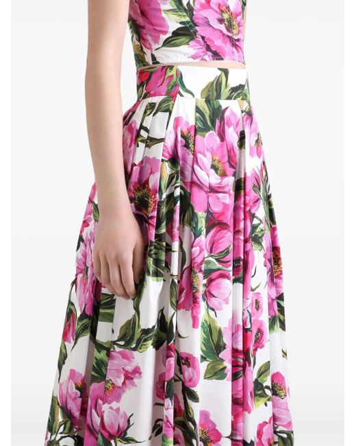 Dolce & Gabbana プリント スカート Pink